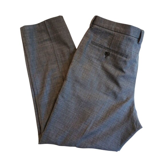 J. Crew Mens Ludlow Slim Fit Dress Pants 36 x 32  Gray Wool Blend J6061 - Picture 4 of 11